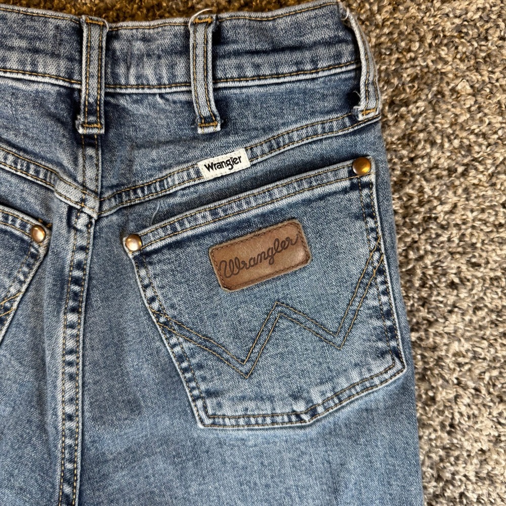 Wrangler Westward Jeans Womens 26x34 Blue Excellent High Rise Bootcut 626 1990s
